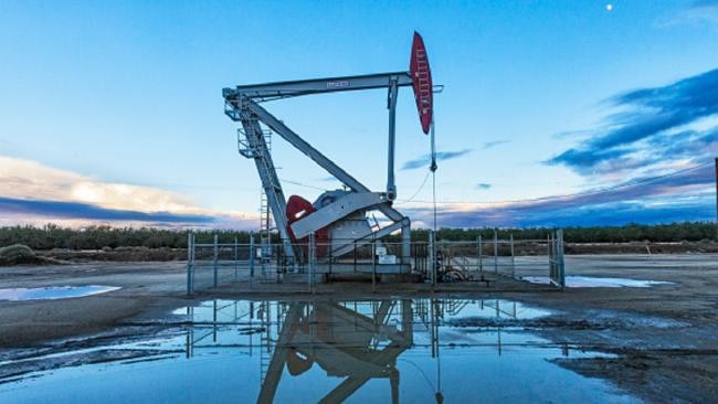 An oil well in California. Pic: Getty Images