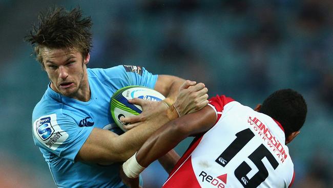 Rob Horne has settled into life on the wing for the Waratahs.