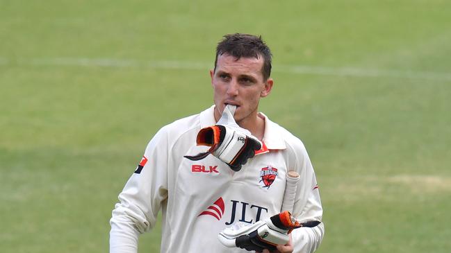 Kelvin Smith playing for the Redbacks against Queensland in 2019. Picture: AAP Image/Darren England