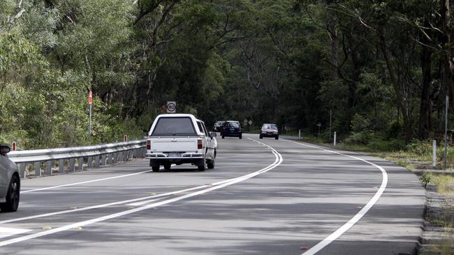 The busy Wakehurst Parkway at Narrabeen. Picture: John Grainger