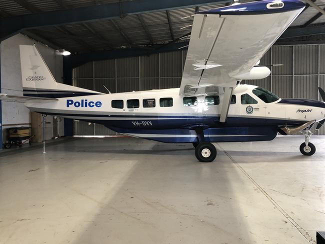 One of the Polair aircraft, which will be replaced. Picture: Lawrence Machado