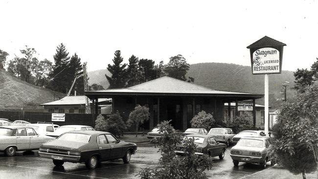 The exterior of the Swagman restaurant in Ferntree Gully.