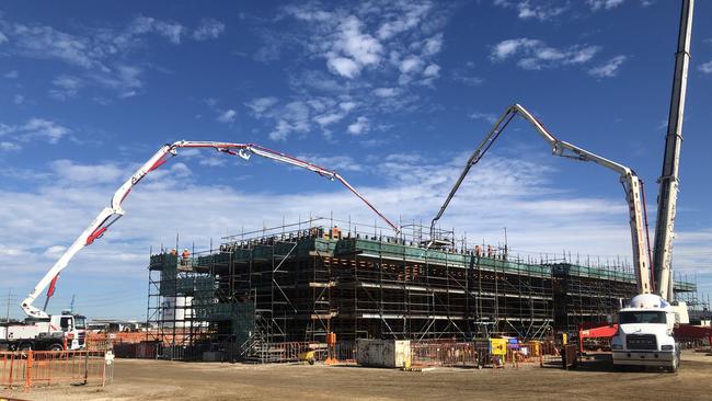 The Osborne shipyard site where the Future Submarines will be built. Picture: Supplied