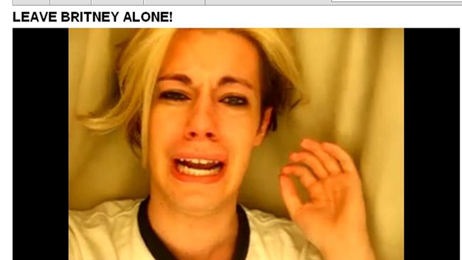 Cara Cunningham, formerly Chris Crocker, achieved viral video fame in 2007 with the Leave Britney Alone clip.