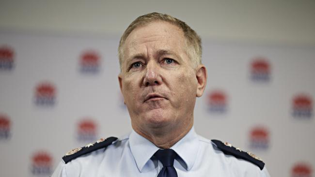 NSW Police Commissioner Mick Fuller. Picture: Adam Yip