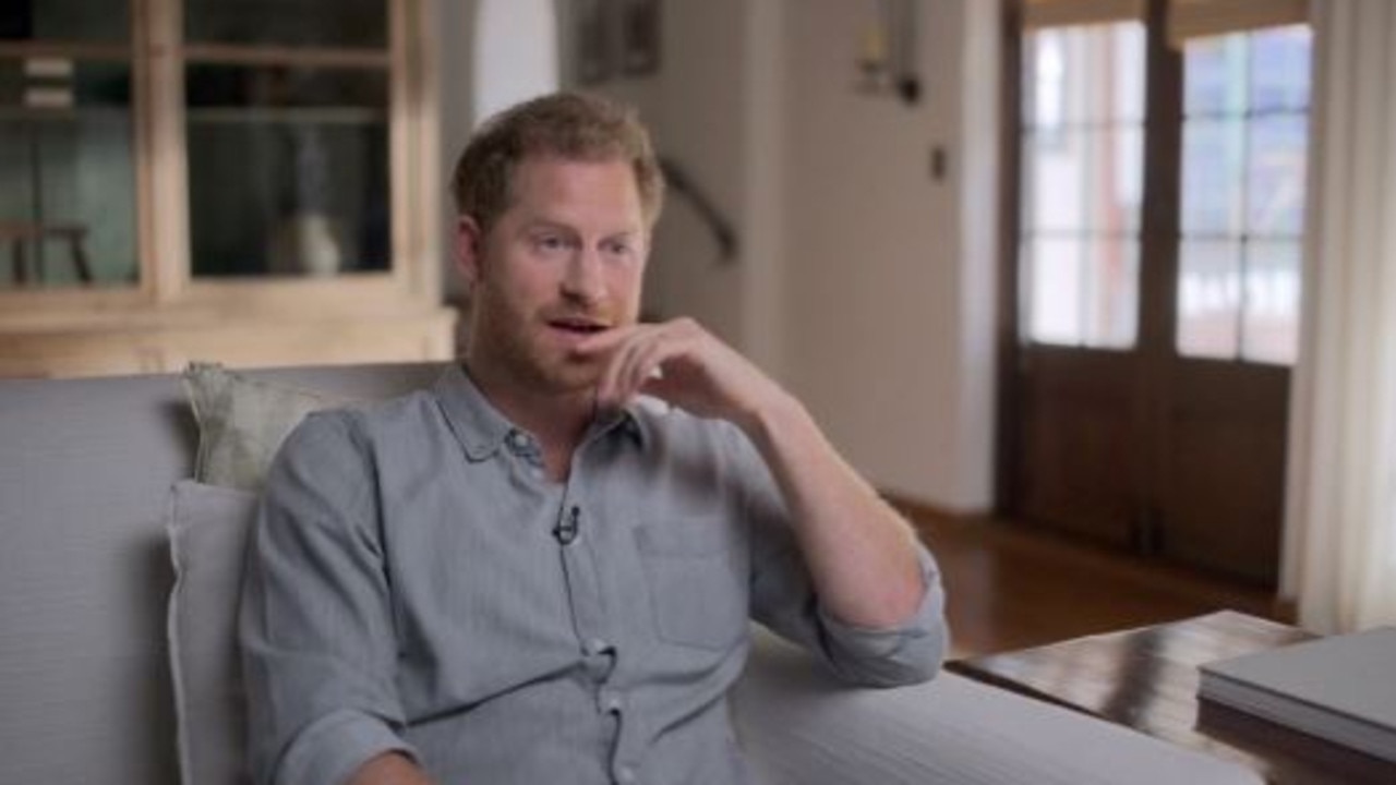 Prince Harry in The Me You Can't See. Picture: Apple TV