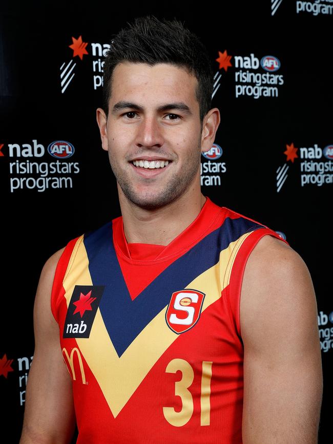 And as South Australia’s state captain a year earlier. Picture: Adam Trafford/AFL Media