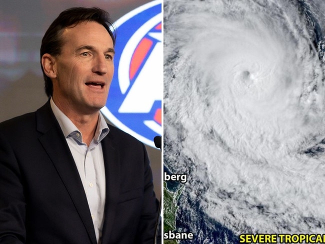 Andrew Dillon speaks out over Brisbane cyclone