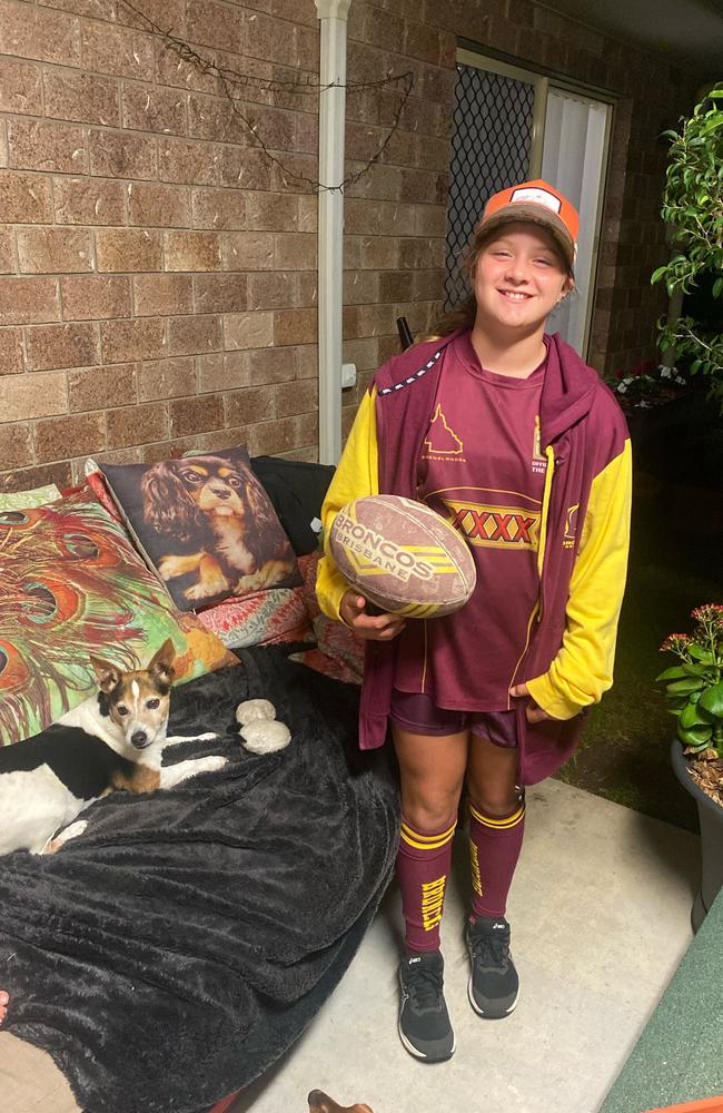 Ahead of the 2023 NRL grand final is one of Toowoomba's biggest Broncos fans Priya Wilson.