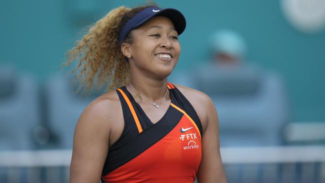 Naomi Osaka has announced that she is pregnant and will be taking a break from tennis until 2024. Picture: Getty Images