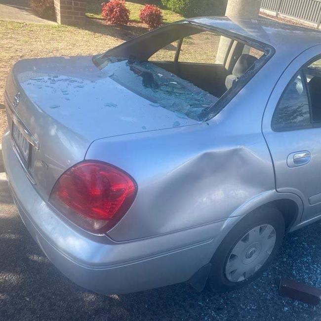 Staff from ol Pinky's Maryborough have claimed racism is the motive for recent attacks on work vehicles and false claims online Picture: Supplied
