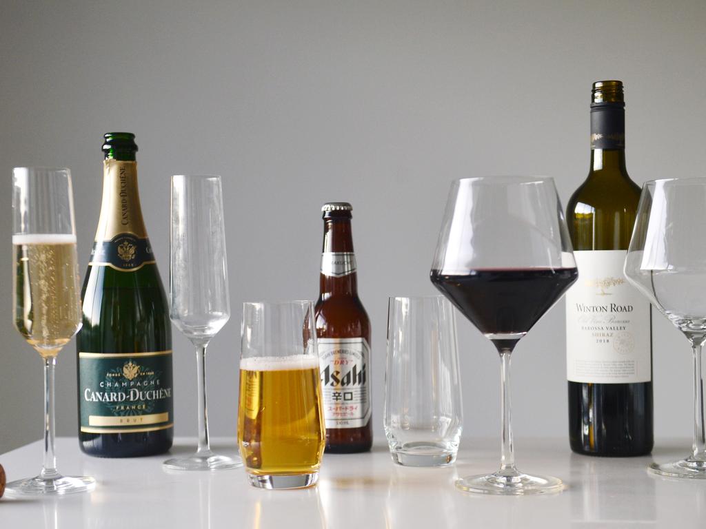 Coles has released a new glassware collection. Picture: Nicki Connolly