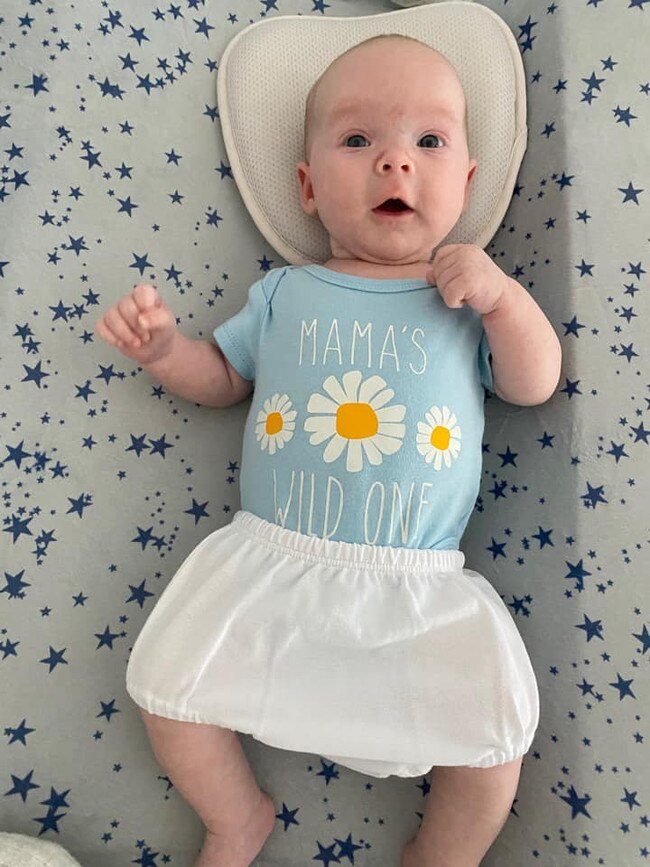 Townsville miracle babies - My beautiful 12 week old daughter. Couldn’t of done it without Dr Chang. Photo: Kellie Lynam