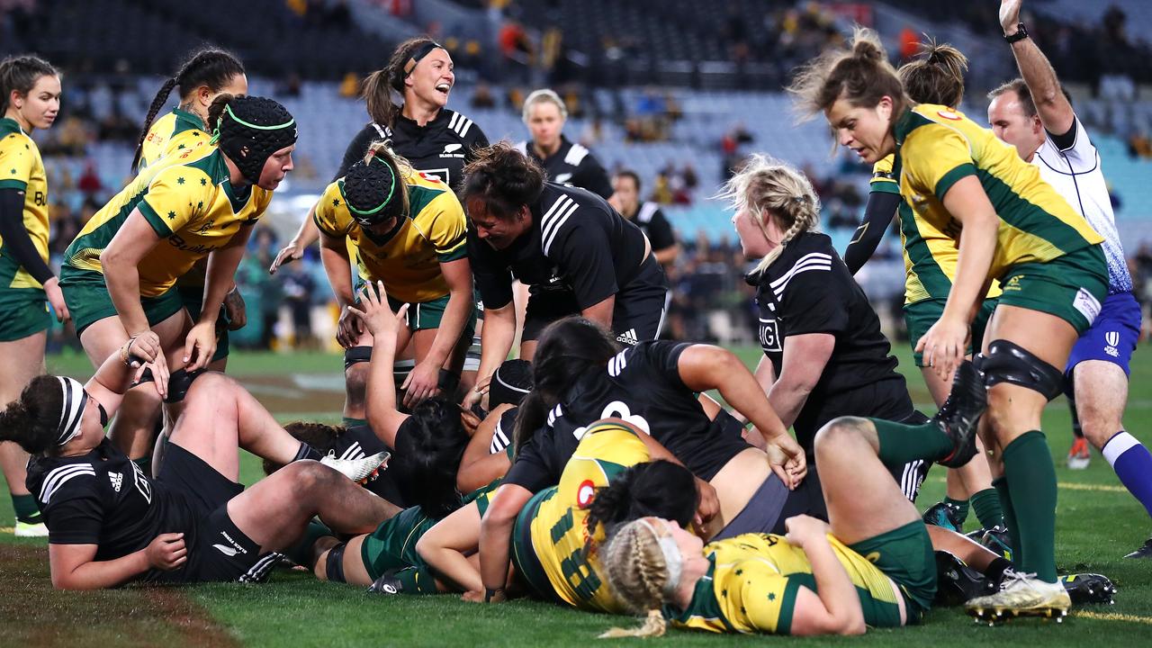 Womens Rugby Black Ferns Beat Wallaroos 31 11 In Sydney Daily Telegraph 5176