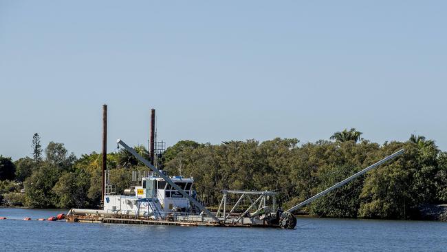 The $10.3 million Coomera Dredged Sediment Management Facility. Picture: Jerad Williams