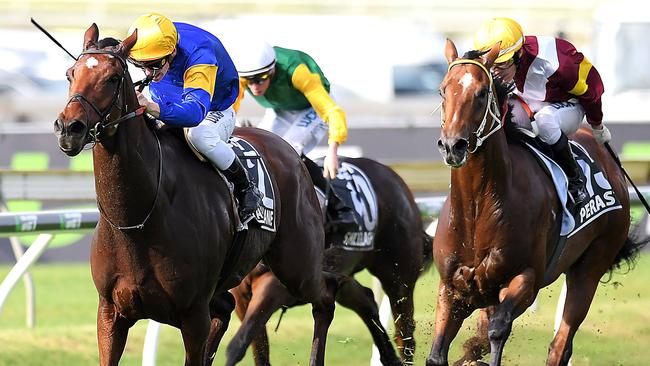 Santa Ana Lane ticks plenty of boxes in The TAB Everest. Picture: AAP