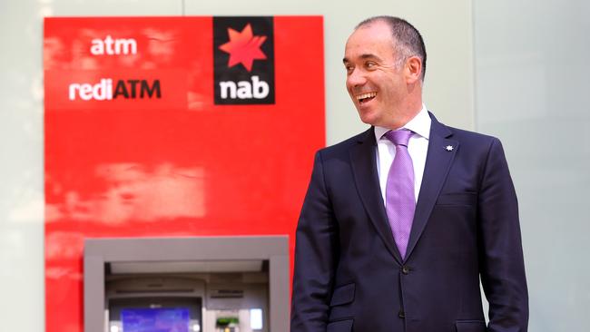 NAB chief executive Andrew Thorburn. Picture: Stephen Cooper