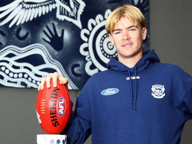 New Geelong player Mitch Edwards. Picture: Alison Wynd