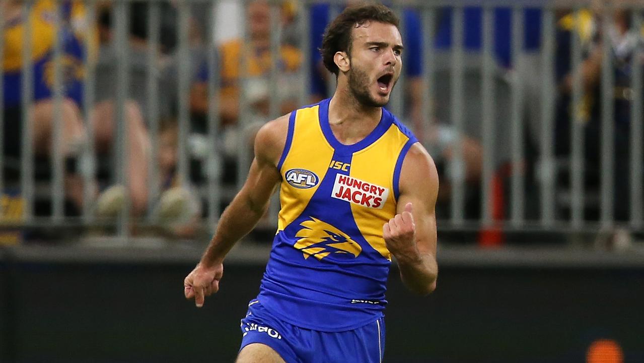 Jack Petruccelle of the Eagles has had mixed form in SuperCoach so far