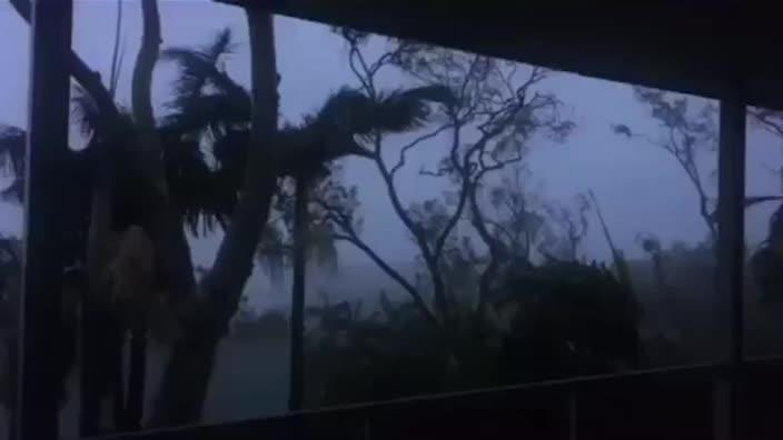 Cyclone Debbie hits Hamilton Island