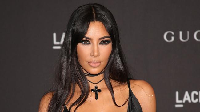 Kim Kardashian was forced to evacuate her LA home during the California fires. Picture: Jesse Grant/Getty/AFP