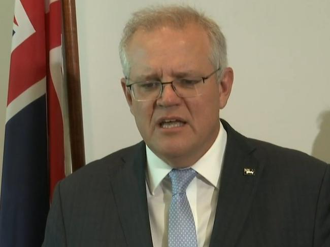 An emotional Prime Minister Scott Morrison discusses the troop withdrawal from Afghanistan.