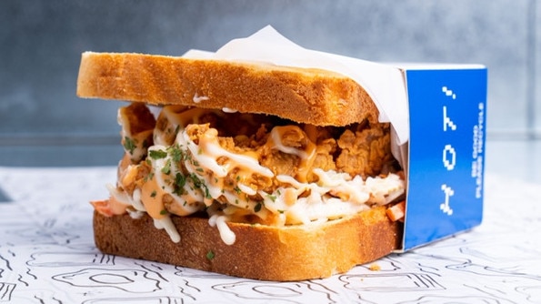 Ban Ban’s BB chicken sandwich.