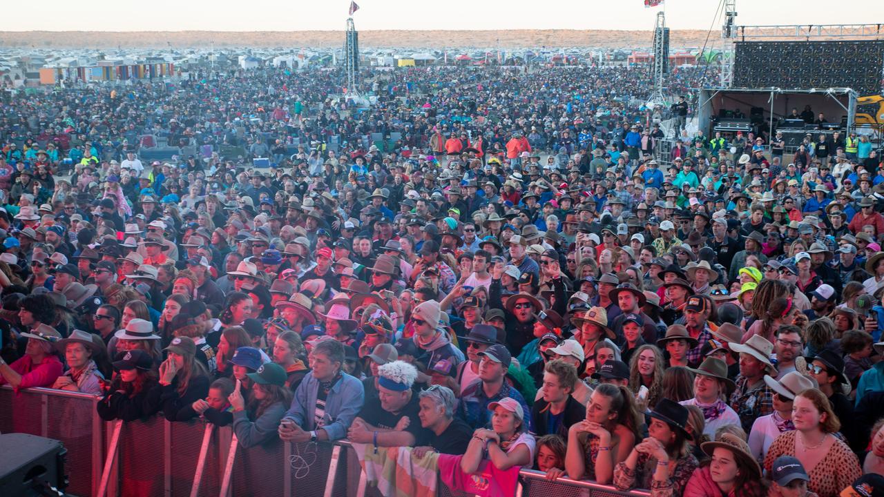 Massive crowd during Chocolate Starfish. Picture: Matt Williams.