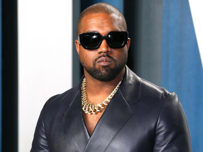 Kanye West was dumped by Adidas over anti-Semitic remarks. Picture: Jean-Baptiste Lacroix/AFP