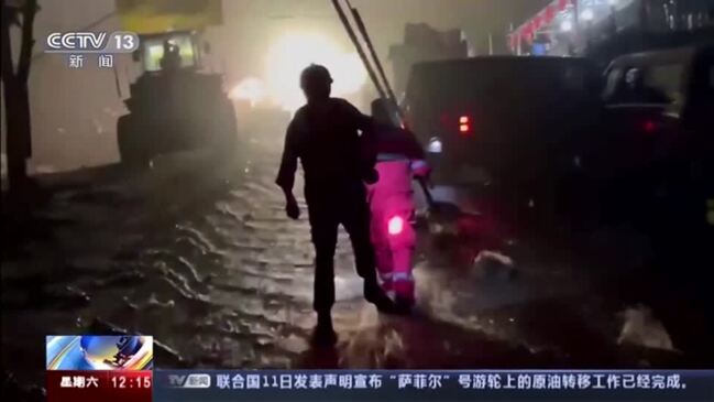 Floods, mudslides kill two in northwestern China