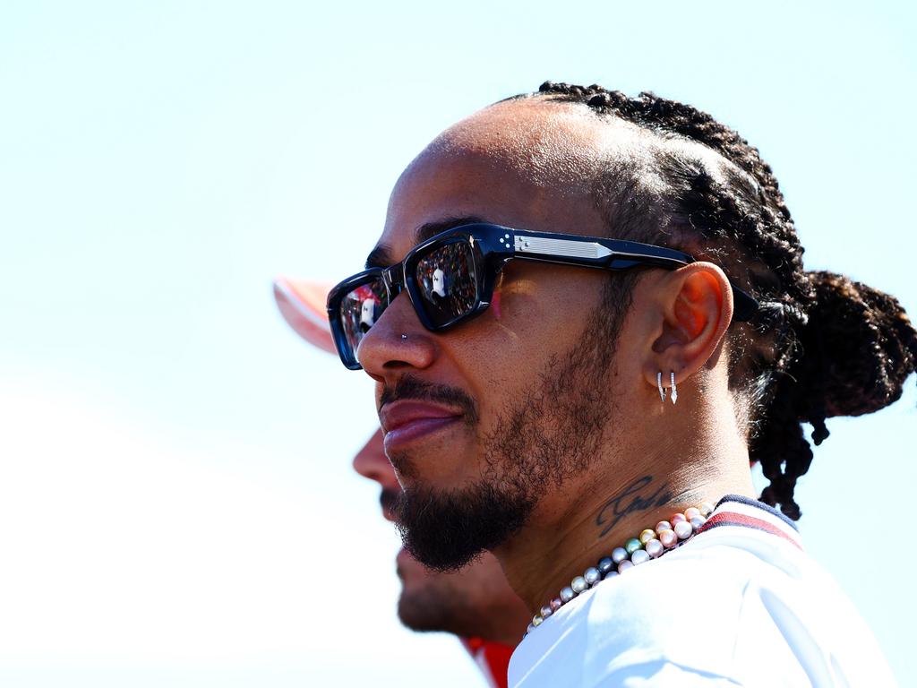 Lewis Hamilton is out of the GP. (Photo by Mark Thompson/Getty Images)