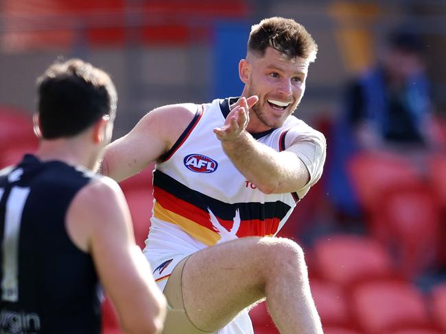 Bryce Gibbs during his time at the Crows. Picture: Michael Klein