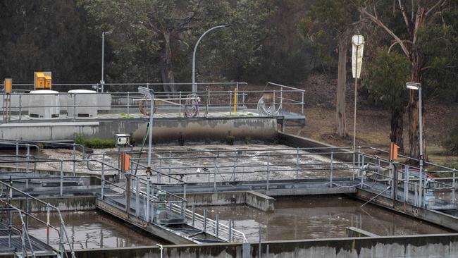 Existing Self's Point Wastewater Treatment Plant. Picture: Chris Kidd