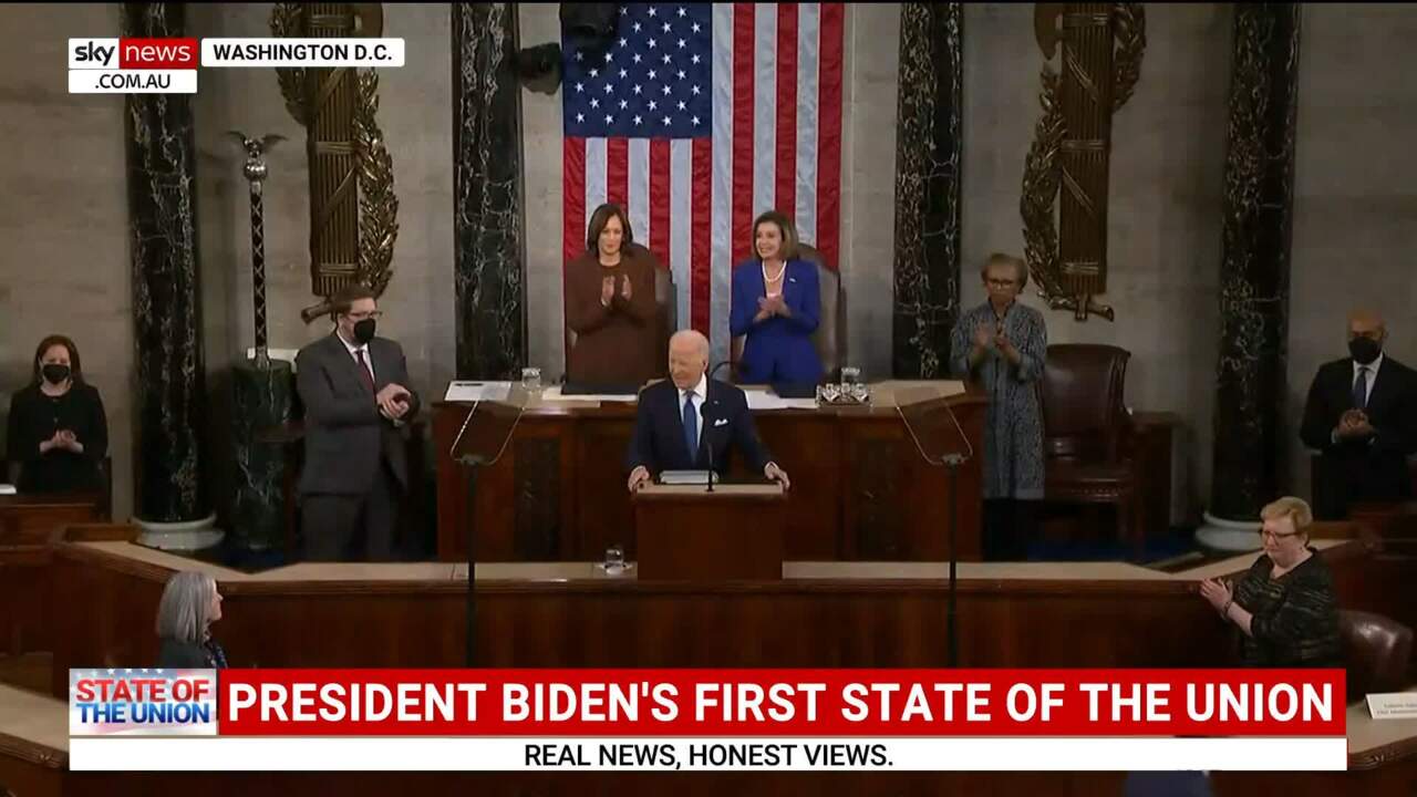 IN FULL: President Joe Biden's first State of the Union address