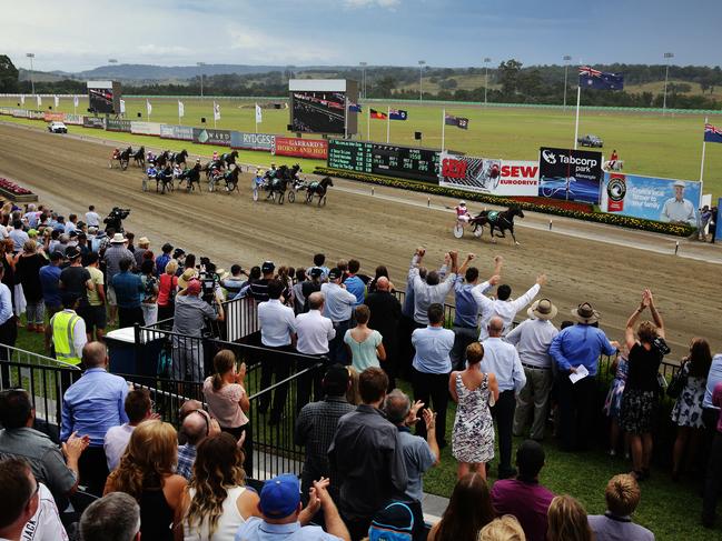 Beautide won the Inter Dominion grand final driven at Menangle in 2014 and 2015. Picture: Brett Costello