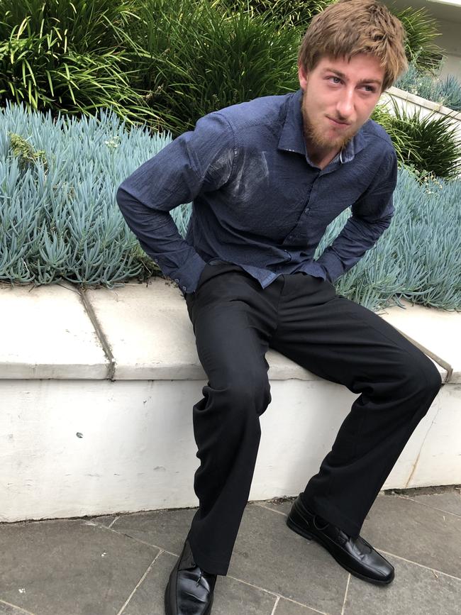 Steven Firmin before his appearance at Wollongong District Court on June 13.