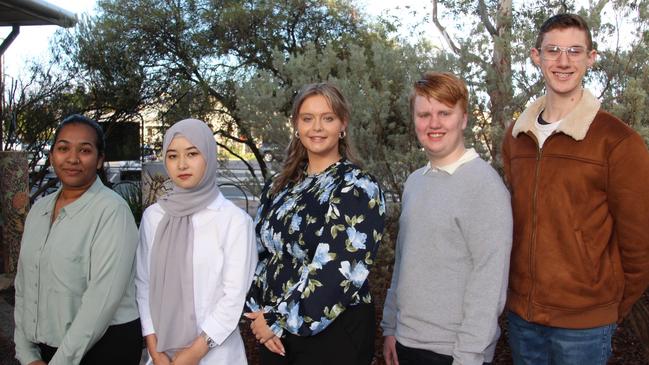 Rory Peterson, Tahiba Mirzaee, Trey Peirce, Turishaa Suresh and returning member Aimee Ablett are all a part of this year's Youth parliament team for Mildura. They will be fighting for the return of a passenger rail to Mildura, which will also benefit other small towns along the route, better connecting the regions to healthcare, employment and other services to improve quality of life.