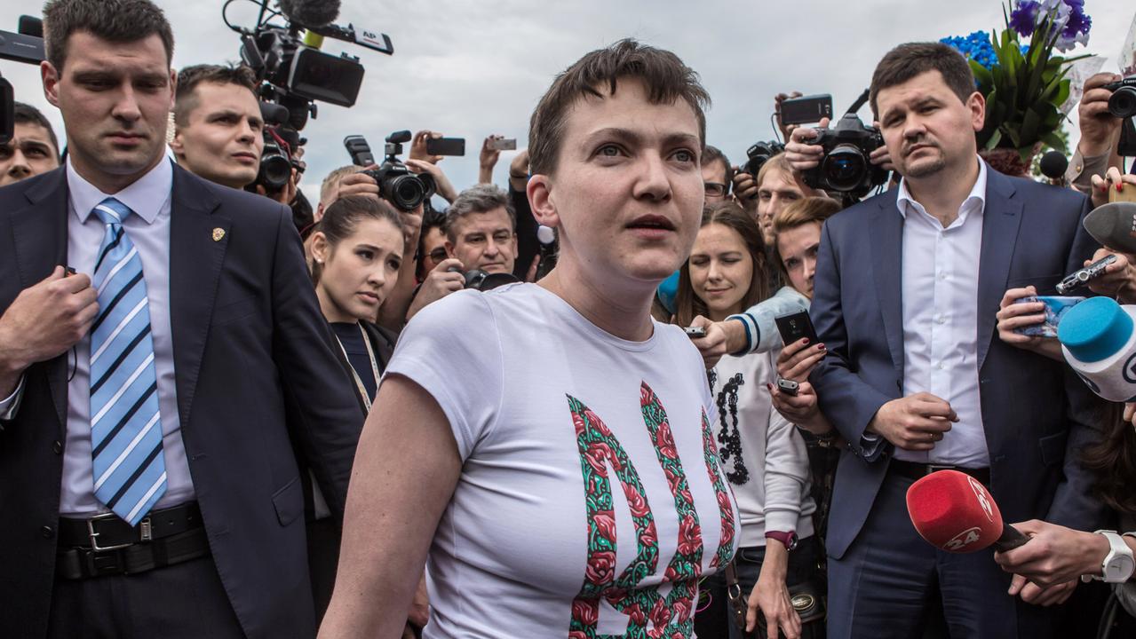 Kiev’s Joan of Arc, ­Nadiya Savchenko, released by Russia | The Australian