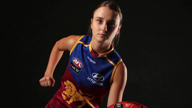 Gabby Collingwood will make her AFLW debut against Adelaide on Saturday night/ Picture: Liam Kidston