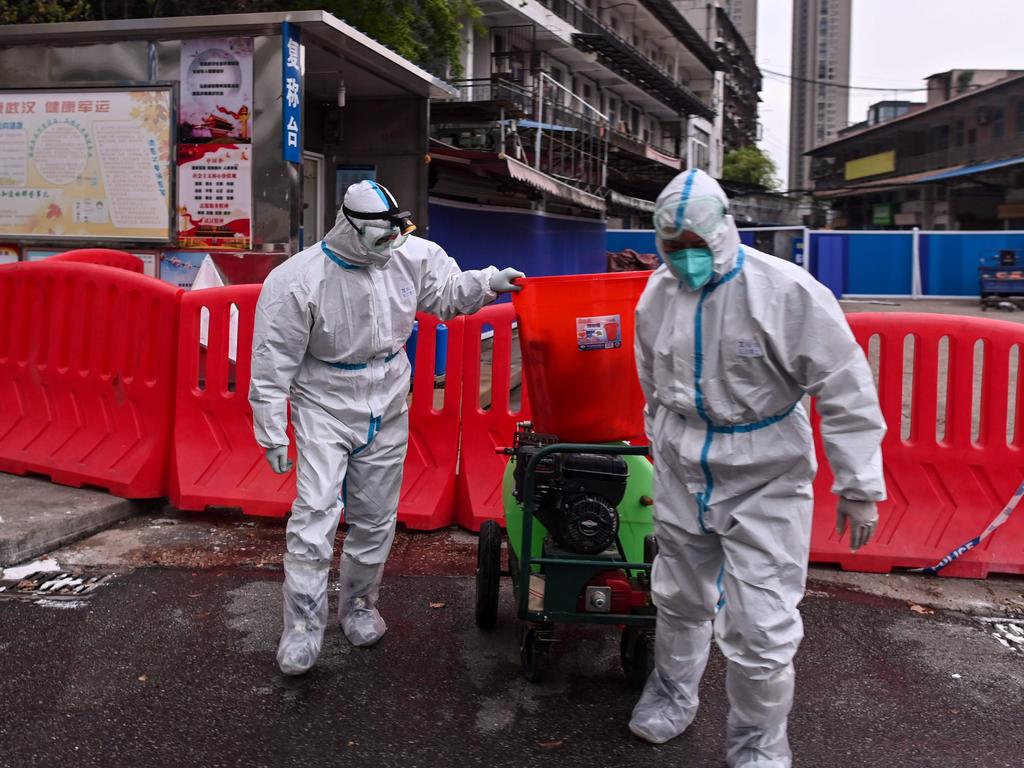 The Wuhan wet market was believed to be the source of the first cases of COVID-19, but the WHO investigators say there is evidence of wider circulation of the virus in December 2019. Picture: Hector Retamal / AFP