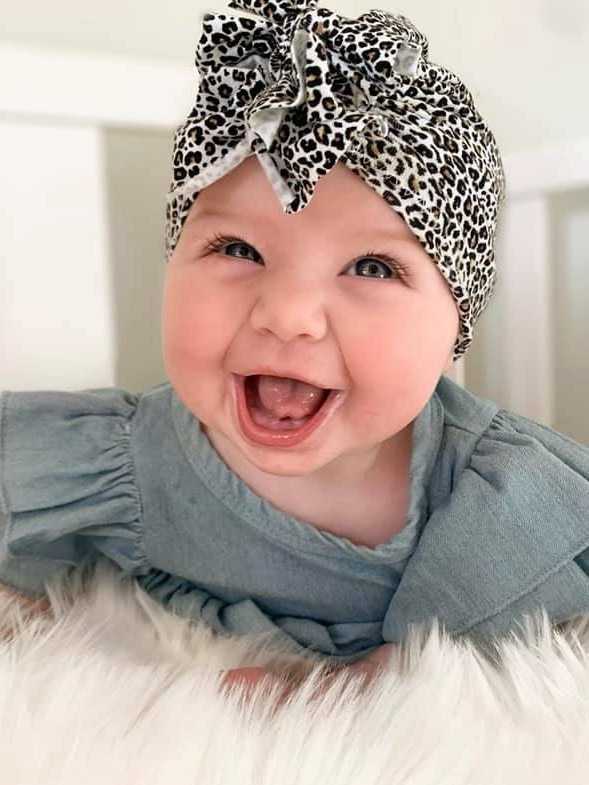 Mila Jaie Willrath won the category of ‘Cutest Smile’. Photo: Jaimi-Lee Willrath