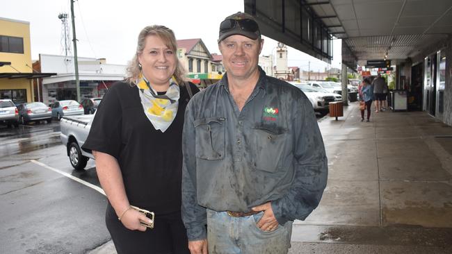 Joy and Brad Neville from Stanthorpe believe climate change is not a current issue. Photo: Madison Mifsud-Ure / Stanthorpe Border Post