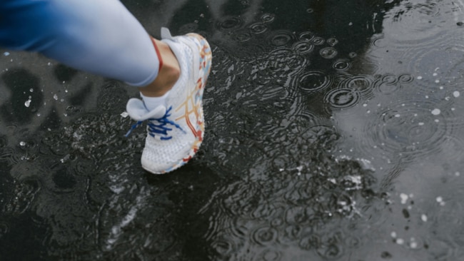 And if you're worried about the possibility of your shoes staying wet forever, Desmarais says, “the best way to dry your shoes is to stuff them with dry newspaper and change it out every few hours.