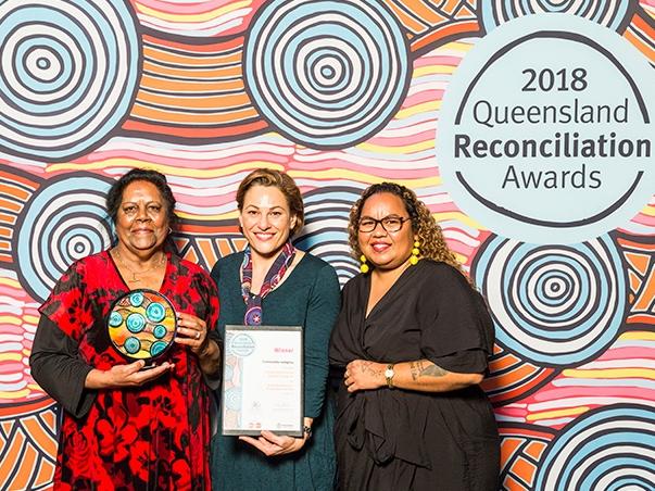 Cherbourg Historical Precinct Group took out the 2018 'Community Award' for its annual Ration Shed Museum Reconciliation Fun Run. Photo/Andrew Watson.