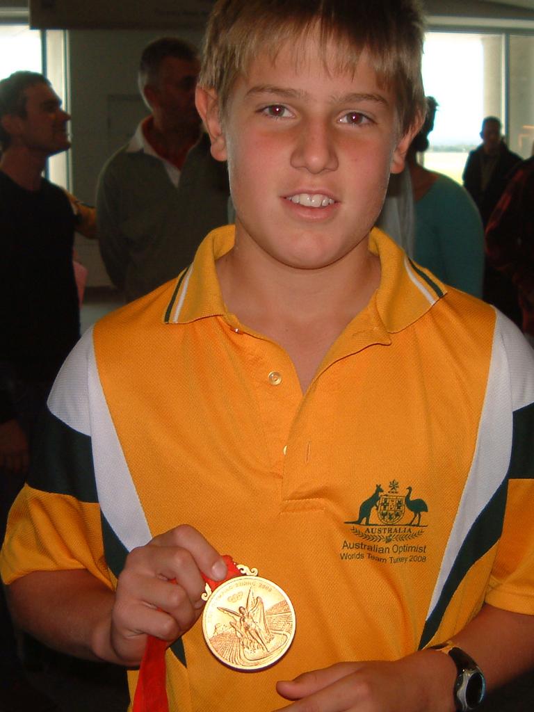 Matt Wearn wins sailing gold at the Paris Olympics in the dinghy class