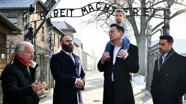 Watch: Elon Musk Visits Auschwitz Death Camp, Speaks With Ben Shapiro ...