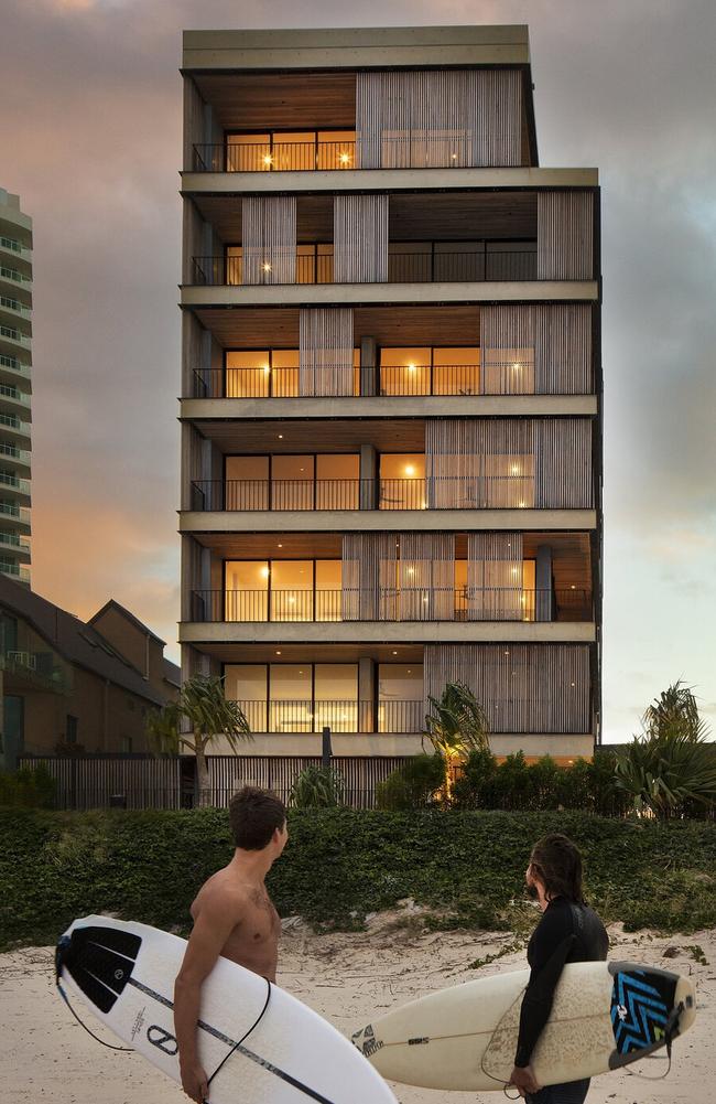 How the development could look from the beach.
