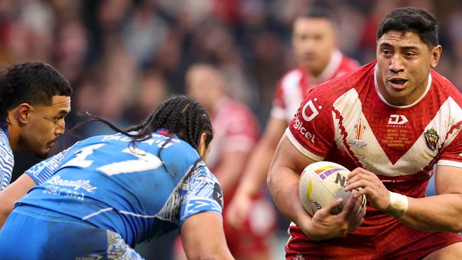 V’landys has accused the RLPA of not acting in the best interests of Polynesian players. Picture: Alex Livesey/Getty Images for RLWC