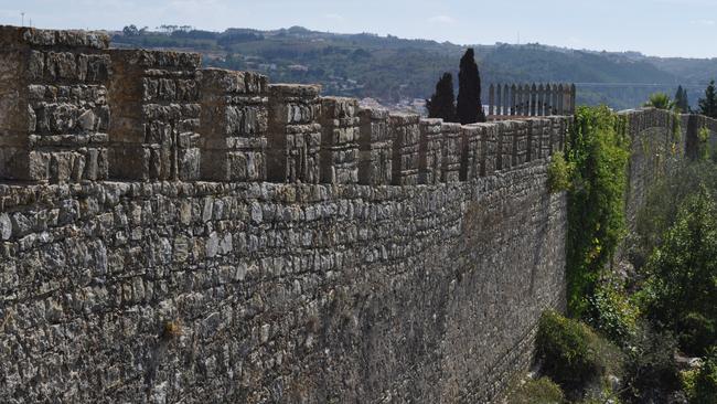 The city wall at Obidos, Portugal. Photo: Graham Stephenson