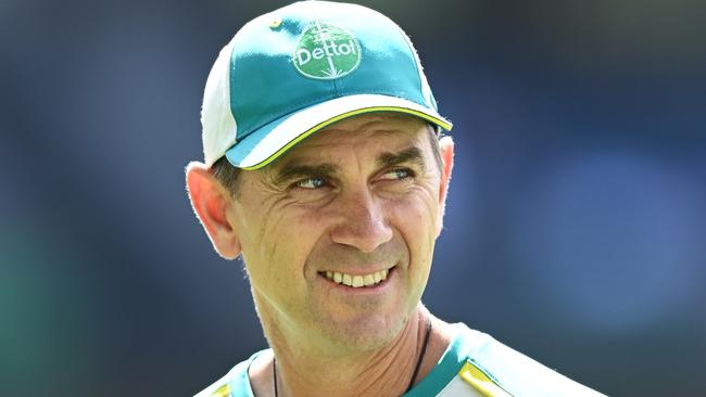 Australia coach Justin Langer. Picture: Quinn Rooney/Getty Images